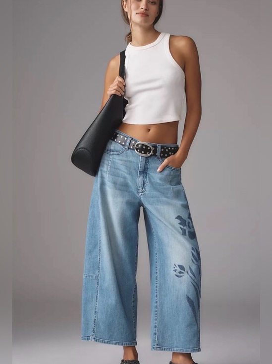 Anthropologie Denim - Anthropologie Pilcro Mid Rise Kenna Barrel jeans 25